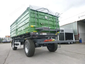 Metal-Fach Typ T739 Zweiachsanhänger 18to Bordwandaufsatz