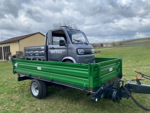 Einachs Dreiseitenkipper und Tieflader Kombi EDK 6,0 T 400x 200 Auflaufbremse