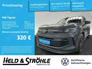 Volkswagen Tiguan GOAL 2.0 TDI DSG IQ AHK 360° IDA TRAVEL