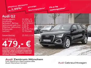 Audi Q2 30 TFSI advanced Navi+