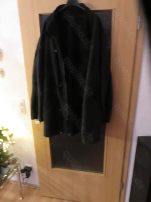 Wildleder Herren Mantel gefüttert g.54