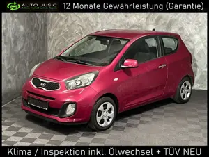 Kia Picanto CHERRY PINK * KLIMA * INSPEKTION + TÜV NEU