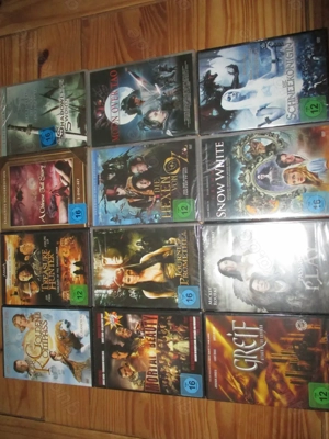 12 DVDs Fantasy Filme die meisten noch NEU