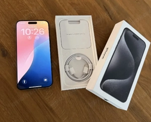 Apple iPhone 15 Pro Max 256GB Titan Schwarz ohne Simlock