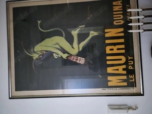 Maurin Quina Leonetto Cappiello Original Vintage Poster Grüner Teufel