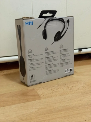 Logitech H111 Headset   klarer Stereo-Sound & Mikro