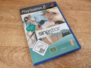 Sony Playstation 2 PS2 SingStar Pop Hits in OVP