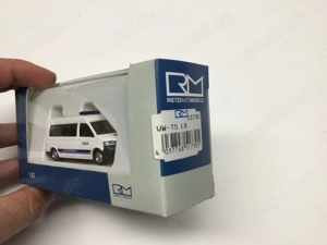 Rietze 1:87 Modellauto VW T5 Technisches Hilfswerk THW Führungsstelle Bild 2
