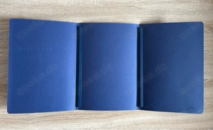 4 Bewerbungsmappen blau 