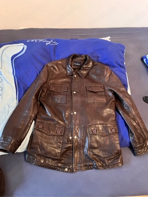 Lederjacke Lamm - Nappa (braun)