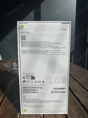 Iphone 17 Pro Max 1TB Versiegelt! Bild 4