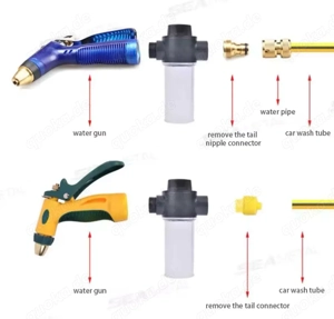 Schaumkanone Schneeschaum Lanze Autopflege Hochdruckreiniger