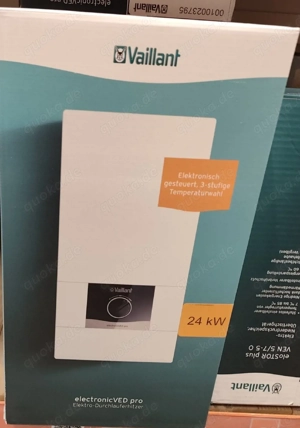 vaillant durchlauferhitzer 24 KW