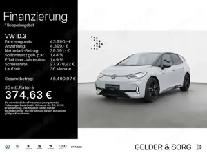 Volkswagen ID.3 GTX Matrix*HK*AHK*Massage*Pano*HuD*360°