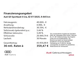 Audi Q3 S line 35 TFSI *ACC*AHK*LED*8-fach* Bild 4