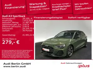 Audi A3 S line 35 TFSI S tr. AHK RFK PANO