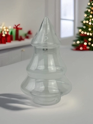 Glas-Tannenbaum zum Befüllen