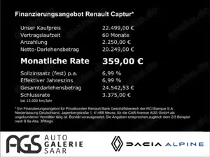Renault Captur II Techno 1.6 160 Hybrid  Klimaautom+DAB+Ambienteb