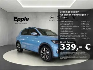 Volkswagen T-Cross R-Line 1.0 Navi SHZ AHK Matrix LED 5Jahre Garantie