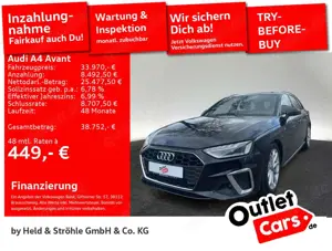 Audi A4 S line 40 TDI S tronic LED NAV+ AHK 18"