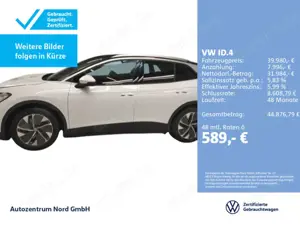 Volkswagen ID.4 Pro  mit Infotainment-Paket