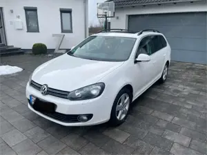 Volkswagen Golf Variant Comfortline 2.0 TDI  Panorama, Ahk. Weiß