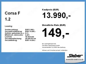 Opel Corsa F 1.2 **Sitzheizung**Lenkradheizung** Bild 4