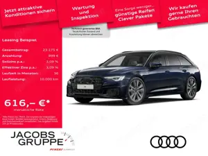 Audi A6 Avant 50 TDI quattro S line Pano, AHK, Matrix, HUD, Optikpaket scha