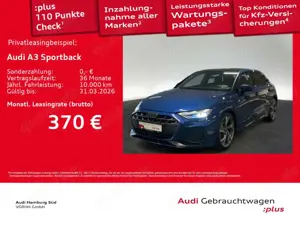 Audi A3 35 TFSI S tronic 2xS LINE/PANO/LM19