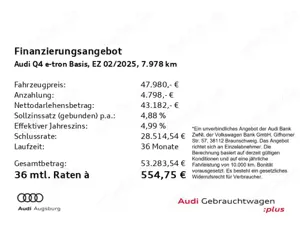 Audi Q4 e-tron Q4 55 e-tron quattro *AHK*ACC*KAM*8-fach* Bild 4