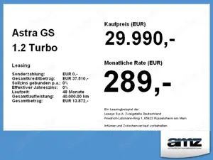 Opel Astra GS 1.2 Turbo **Gewerbehammer** Bild 4