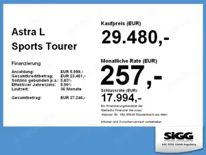 Opel Astra L Sports Tourer 1.2 GS Kamera360°*LED*PDC Bild 2