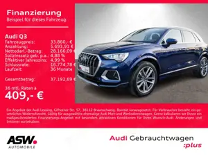 Audi Q3 advanced 35TDI Stron LED Navi PDC ACC SHZ AHK