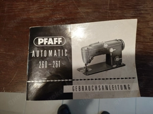 Pfaff 260 Nähmaschine Bild 3