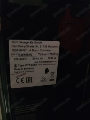 Kaffevollautomat Bosch 