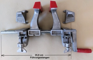 Zyliss mobiler Alu-Schraubstock, Schraubzwinge