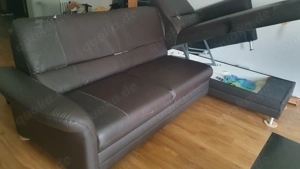 Schlafsofa Ecksofa - stark gebraucht   Zu verschenken Bild 2