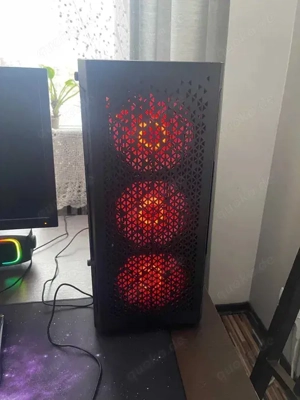 Gaming-PC Set LED 24" i5 6-Kern 16 GB DDR4 GTX 1660 SSD HDD Bild 2