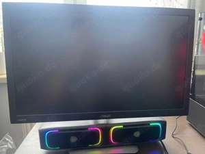 Gaming-PC Set LED 24" i5 6-Kern 16 GB DDR4 GTX 1660 SSD HDD Bild 8