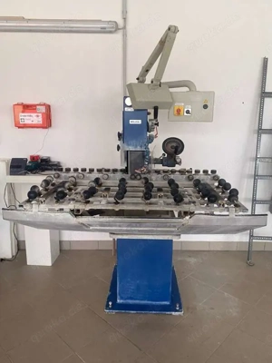 Bandschleifmaschien Glas