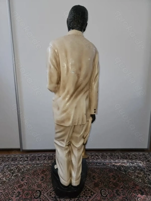 Rarität! Riesige Louis Armstrong Figur Jazz Trompeter 108 cm Pop Art Skulptur Deko!  Bild 4