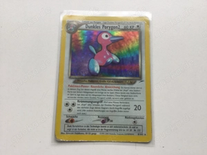 Pokémon Sammelkarte Dunkles Porygon 2 Neo Destiny Holo Vintage