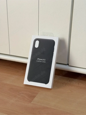 iPhone XS Lederhülle   Schwarz, mit OVP, Top Zustand