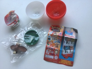 Pokémon Hoothoot Noctuh 1 40 Scale Zukan Tomy Yujin Sammler Figur Set Bild 8