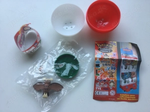 Pokémon Hoothoot Noctuh 1 40 Scale Zukan Tomy Yujin Sammler Figur Set