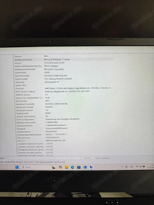 Asus tuf gaming fx505dt   32 gb ram ssd 500gb Bild 4