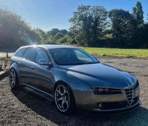 Alfa Romeo 159 oder 156 - Alu Rädersatz 235 45 ZR18 98Y Dunlop Sport Maxx Bild 2