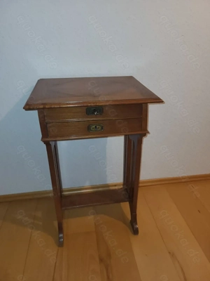 Jugendstil Nähtisch   Schränkchen um 1900
