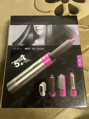 5-in-1 Haarstyler Set (Föhnen, Locken, Glätten) - komplett NEU!