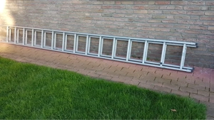  Anlegeleiter aus Alu.